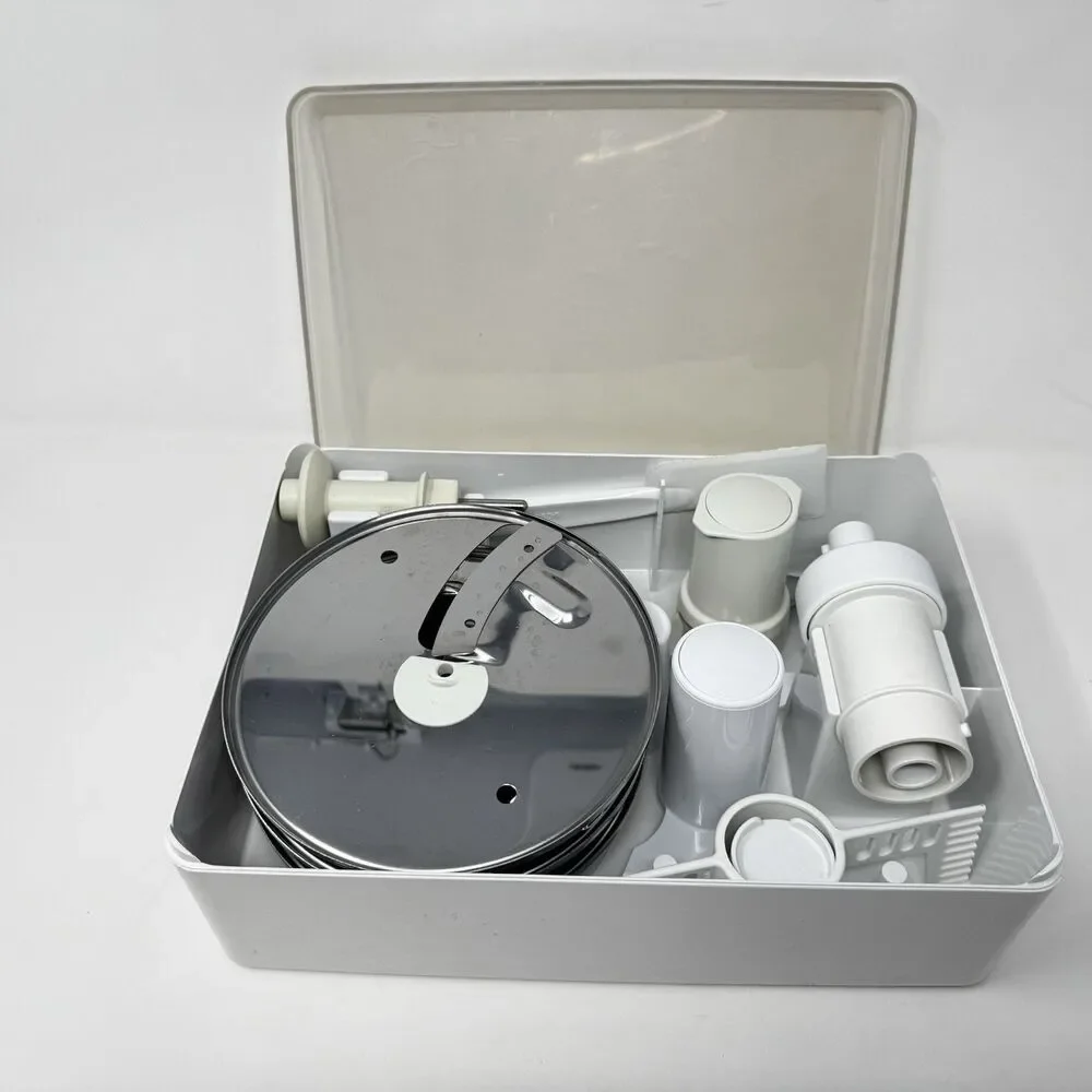 KitchenAid Food Processor 10 Pc Attachment Set Chef’s Case PA6-G Accessories